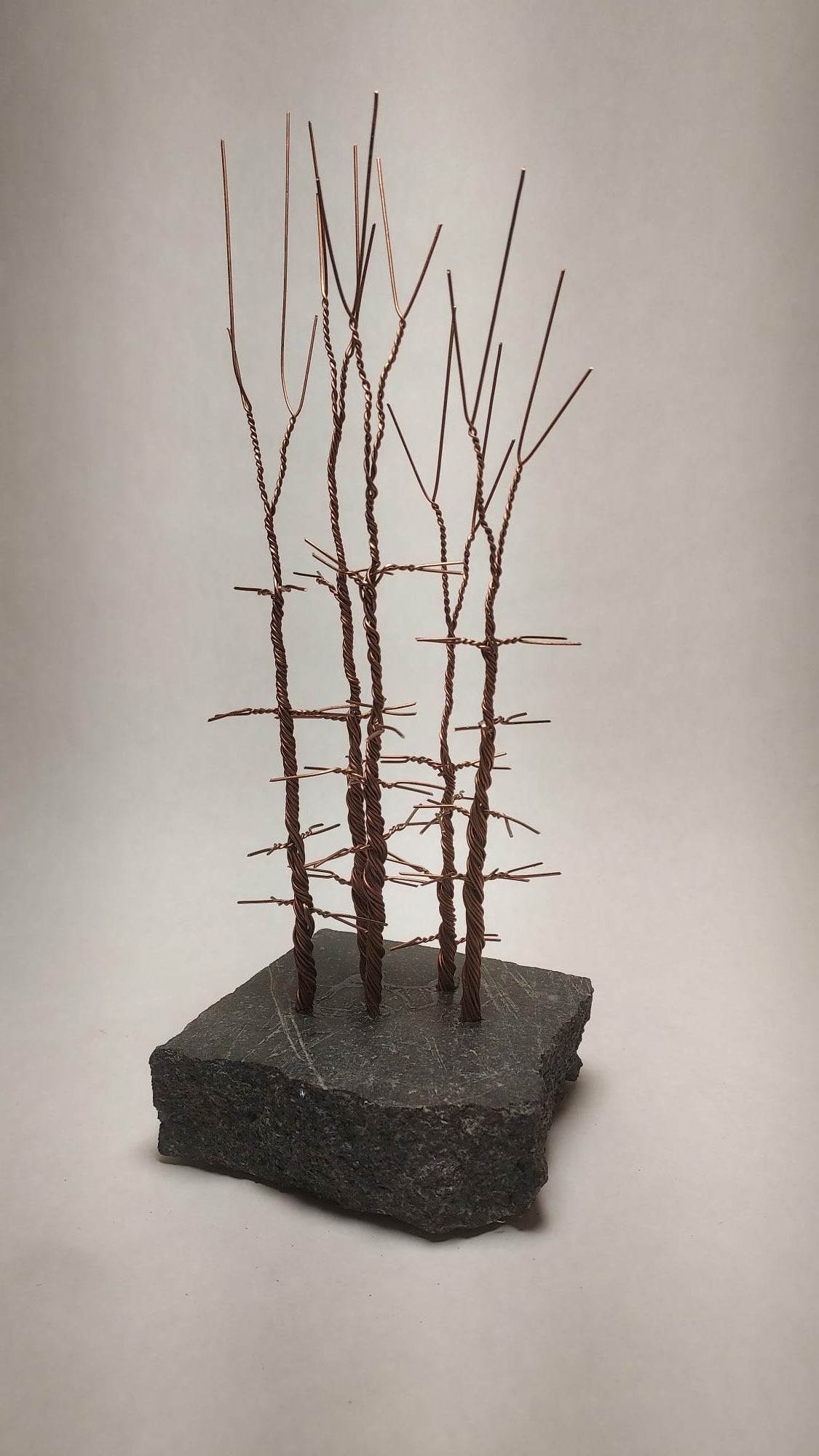 Forest Wire Tree Sculpture-Medium