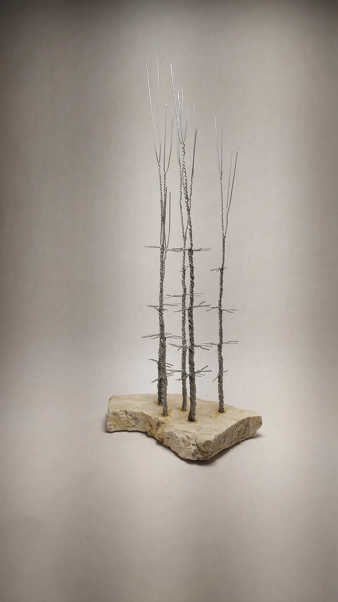 Forest Wire Tree Sculpture-Medium
