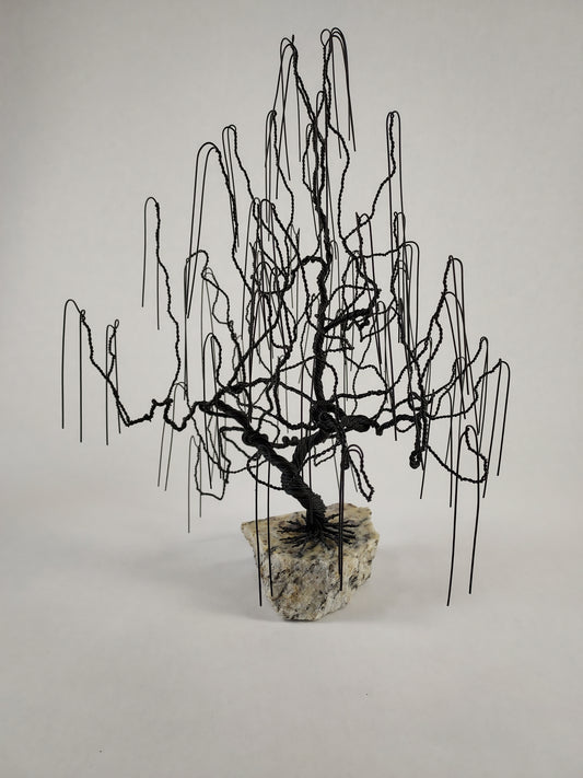 Wire Tree Workshop at Slanted Art Gallery, Montrose, Pa. October 19th 10AM