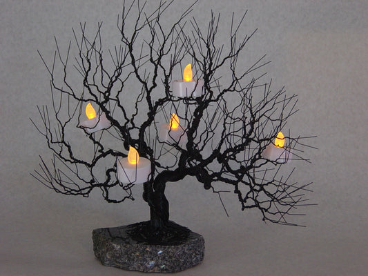 Votive Natural Wire Tree